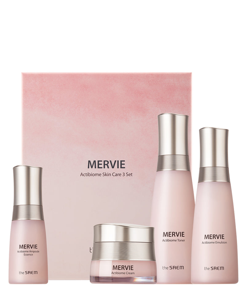 MERVIE ACTIBIOME Skincare 3 Set